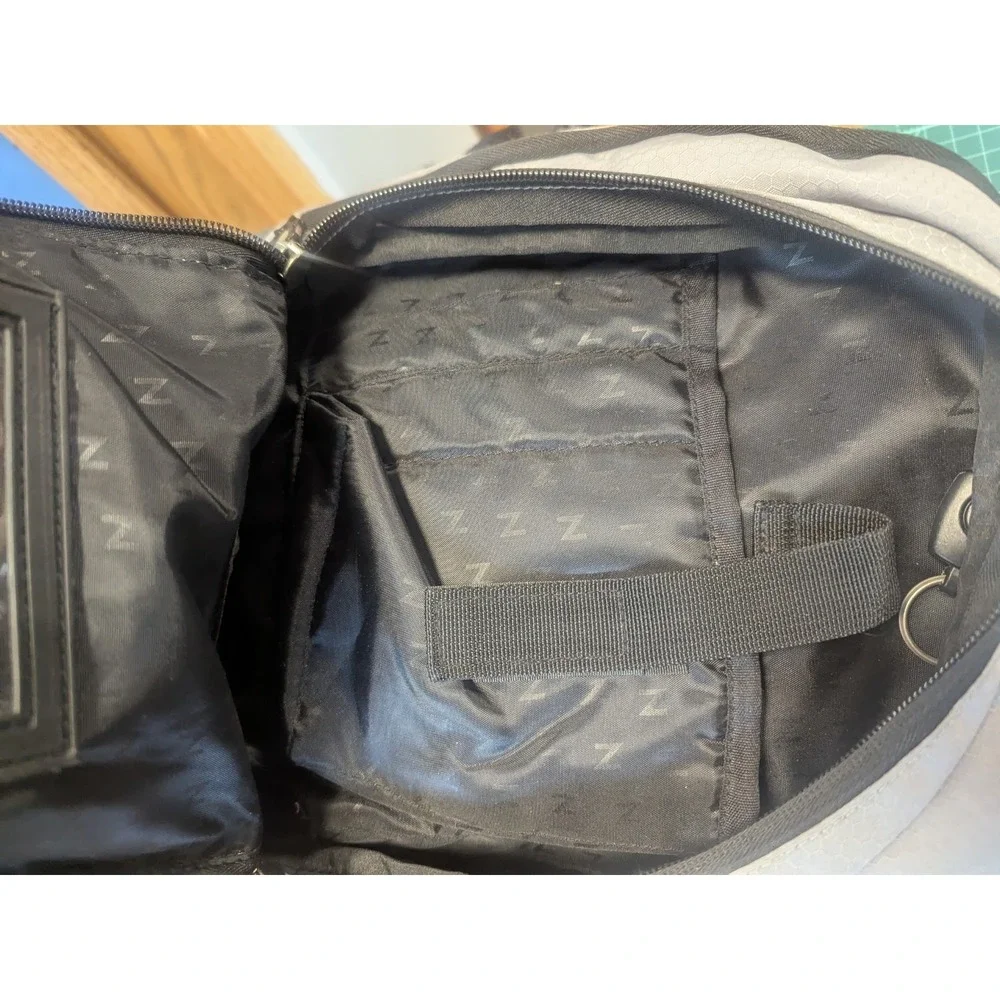 Vintage RootsTech Conference Backpack Novell Promo Gray Laptop Travel Daypack